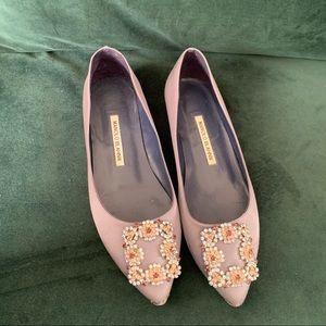 Manolo Blahnik Hangisi flats 36.5